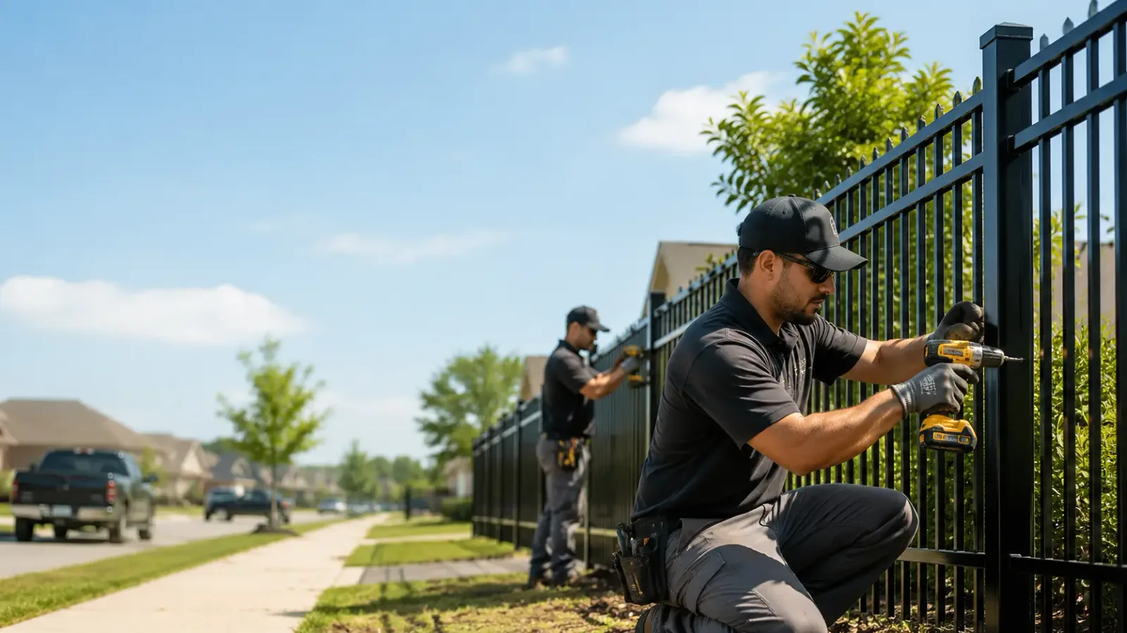 Metal Fence Installation in Minden City, MI